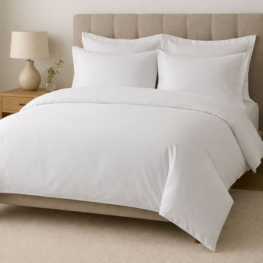 TC200 100% Pure Cotton Percale Duvet Cover